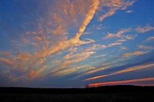 Rolling Clouds Sunset